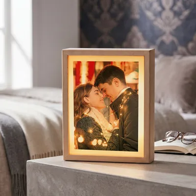 Personalised Photo Printed Decorative LED Lamp
