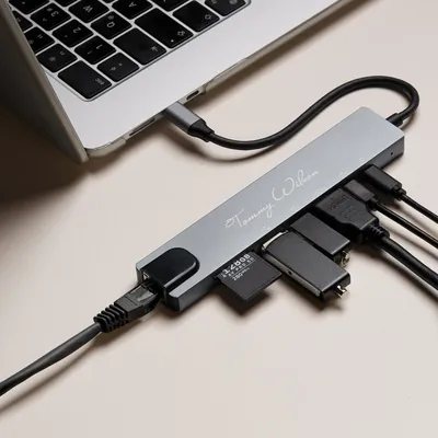Personalized 8-in-1 Type-C USB Hub