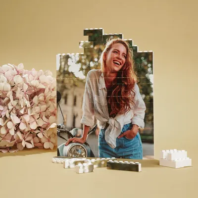 Personalized 96-Tile Photo Puzzle Block