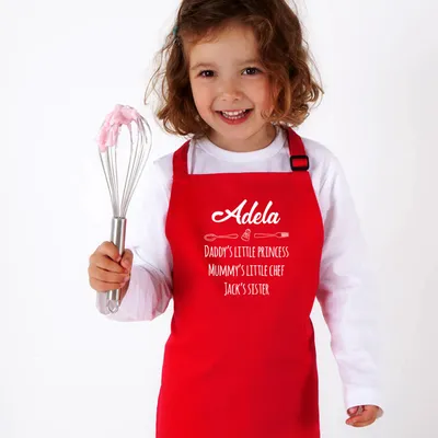 Personalized Apron for Little Chefs