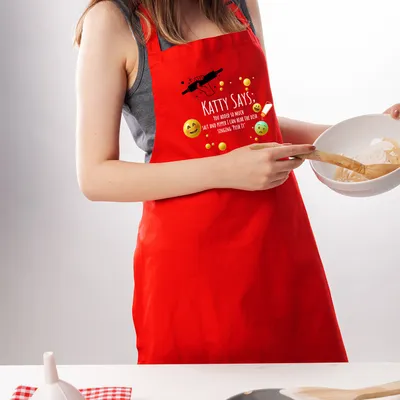 Personalized Apron with Funny Message