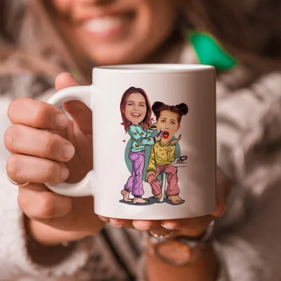 Personalized Cartoon Designed Mug