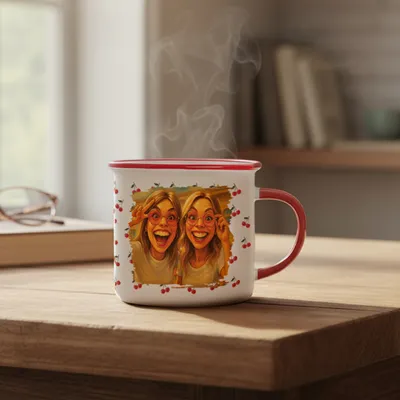 Personalized Cartoon Photo Mug Gift