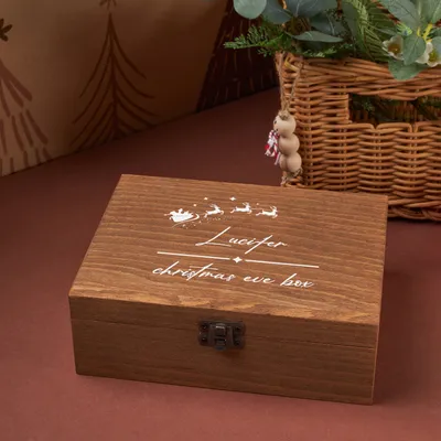 Personalized Christmas Eve Keepsake Box for Friends