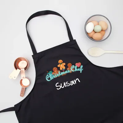 Personalized Christmas Kitchen Apron