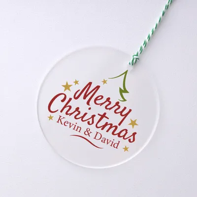 Personalized Christmas Ornament