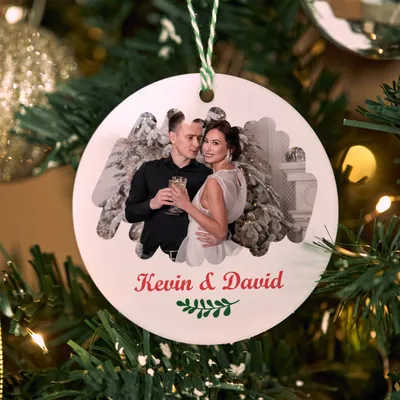 Personalized Christmas Ornament with Photo