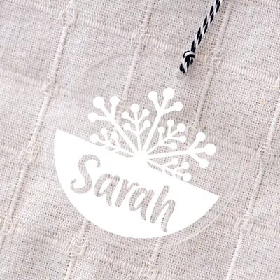 Personalized Christmas Tree Ornament