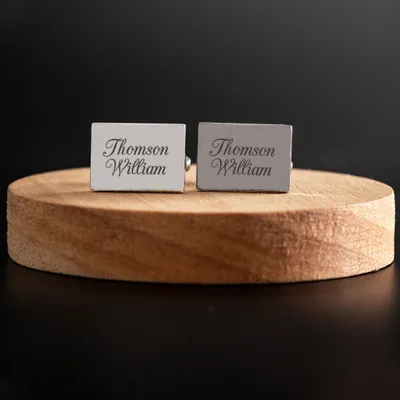 Personalized Cufflinks with Names