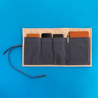 Personalized Embroidered Fabric Organizer