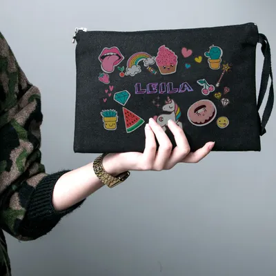 Personalized Fun Canvas Handbag