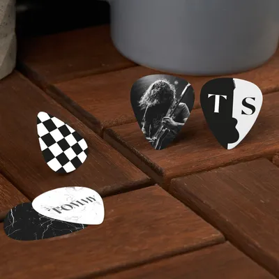 Personalized Guitar Picks 5 Pieces