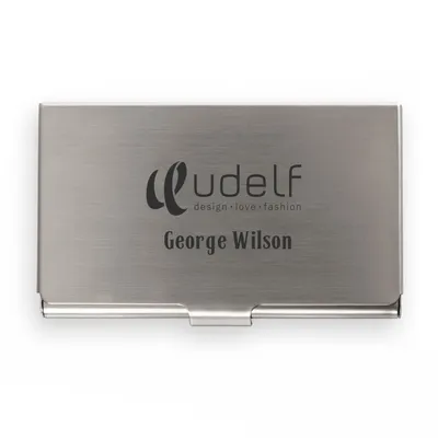Personalized Logo Printed Metallic Cardcase