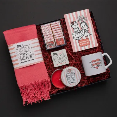 Personalized Love Actually Gift Box for Her