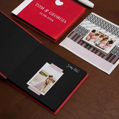 Personalized Memory Album with 35 Photo Prints