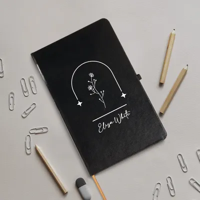 Personalized Minimalist Notebook