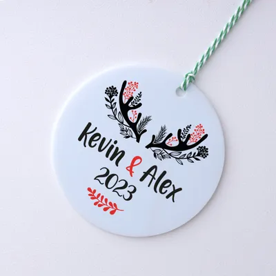 Personalized Name Christmas Ornament