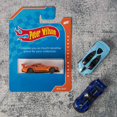 Personalized Packaged Toy Car for Collectors