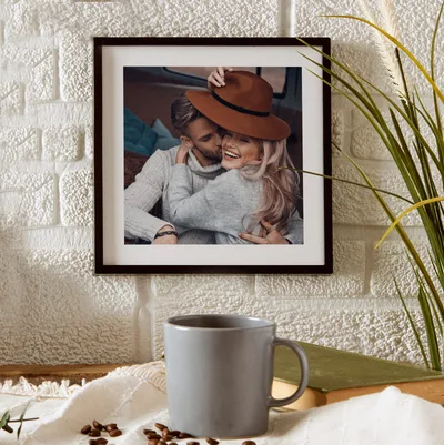 Personalized Photo Anniversary Wall Frame