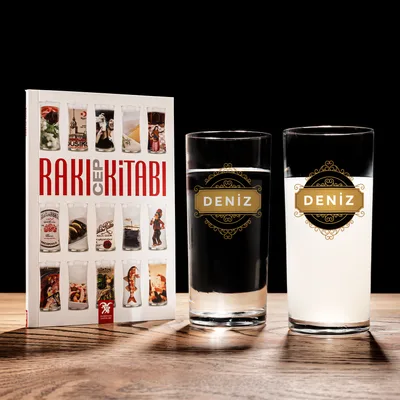 Personalized Rakı Glass Set for Raki Lovers