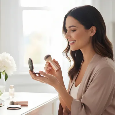 Personalized Signature Style Makeup Mirror for Women