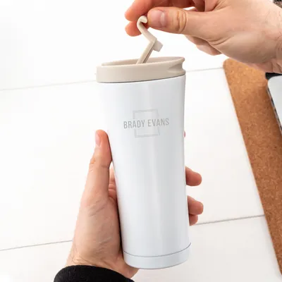 Personalized Simple Design Vacuum Steel Thermos Flask