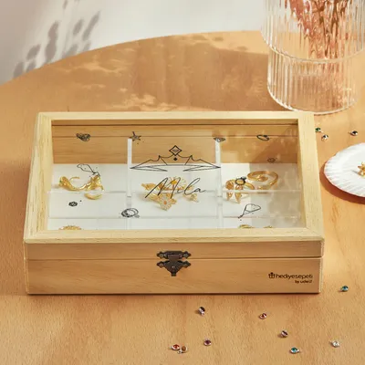 Personalized Wooden Jewelry Box