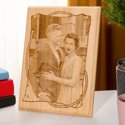 Personalized Wooden Photo