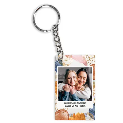 Photo Printed Transparent Keychain