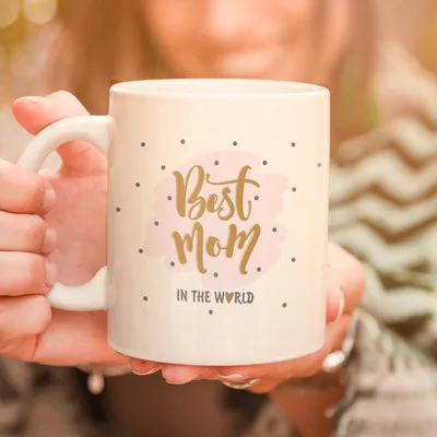 Porcelain Gift Mug for the World's Best Mum