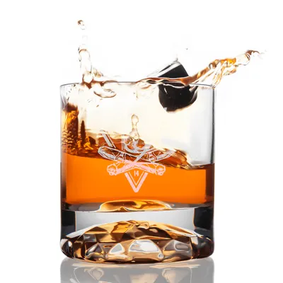 Retro Designed Personalized 2-Piece Chicago Whiskey Glass Set