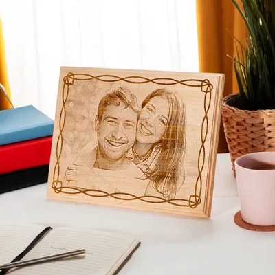 Romantic Personalized Wooden Picture