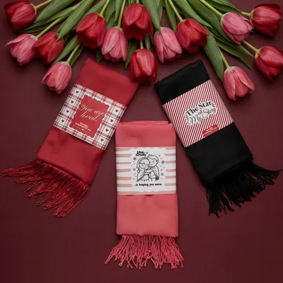 Romantic Wrap Scarf Gift for Her