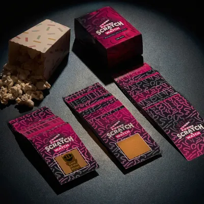 Scratch and Watch 100 Movie Night Game