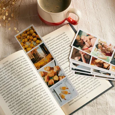 Set of 10 Photo Printed Bookmarks