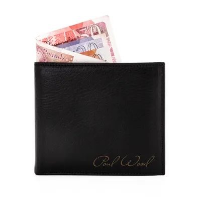 Signature Design Personalized Leather Wallet