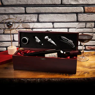 Signature Personal Wine Case and Opener Set