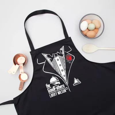 Smoking Design Gift for Dad Funny Kitchen Apron
