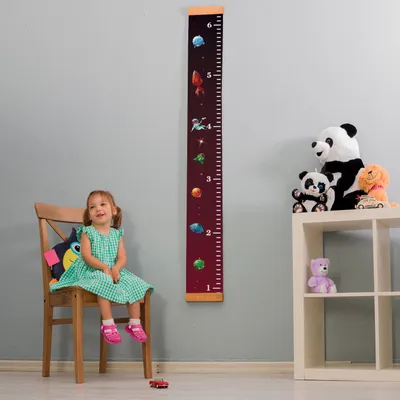 Space Design Child Height Measurement Chart
