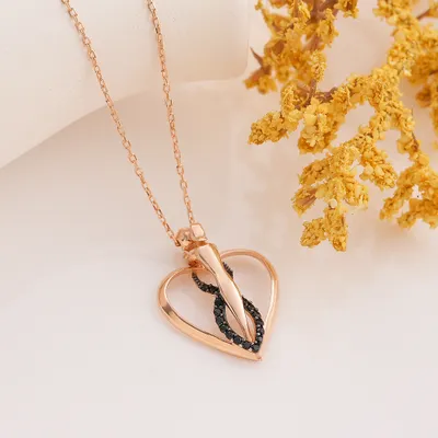 Special Silver Necklace for Eternal Lovers