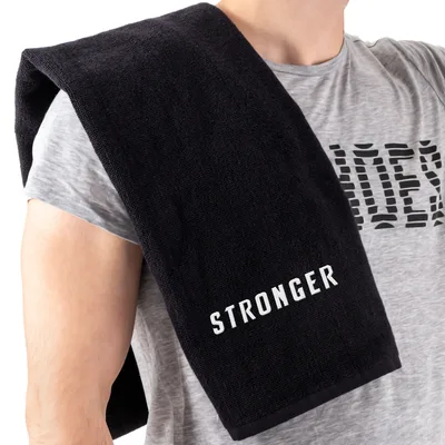 Stronger Sports Theme Gym Towel