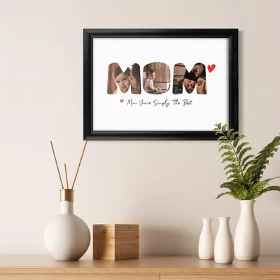 Unique Keepsake for Personalized Mom Picture Frame 8x12