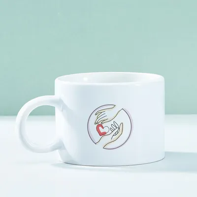 Valentine's Special Pictogram Designed Cup