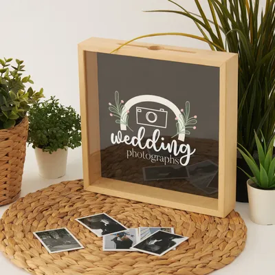 Wedding Memory Acrylic Box for Cherished Moments