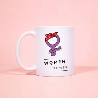 Women Power Designed Mug