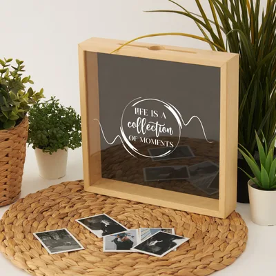 Wooden Memory Collection Box