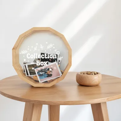 Wooden Memory Collection Box