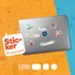 15 pcs Logo Printed Laptop Sticker