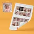 16 Square Photo Printed Stickers