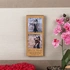 2 Photo Collage Wooden Frame